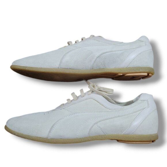 Puma Shoes Size 8 Men's Puma 96 Hours Shoes Suede Made In Italy Style 343041 02 - Picture 6 of 12